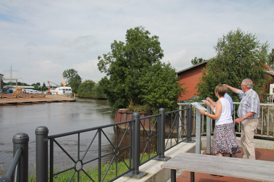 Oldersumer Hafenweg Moormerland Tourimus